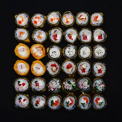 Сет Горячий (добавки включены) 36 кусочков